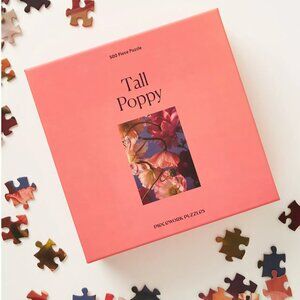 Anthropologie x Piecework Poppy Puzzle NEW SEALED 500 piece